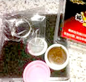 牌九筒子挂花药膏